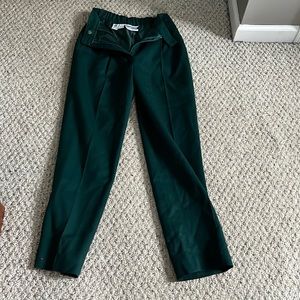 Pendleton wool slacks- Hunter green